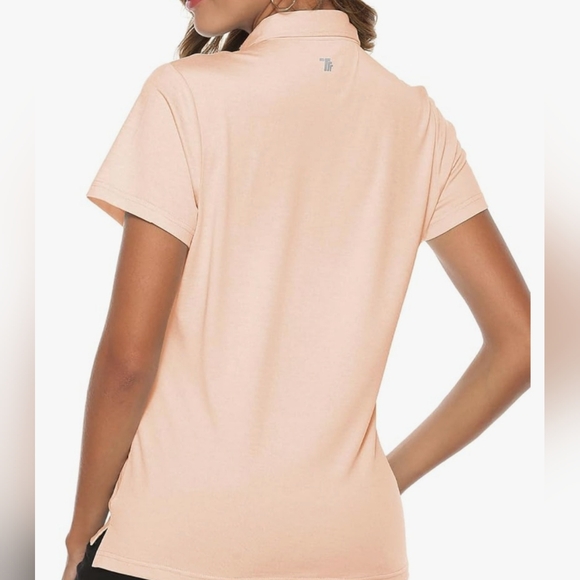 TBMPOY Golf Polo • Size M • Peach - Picture 2 of 8